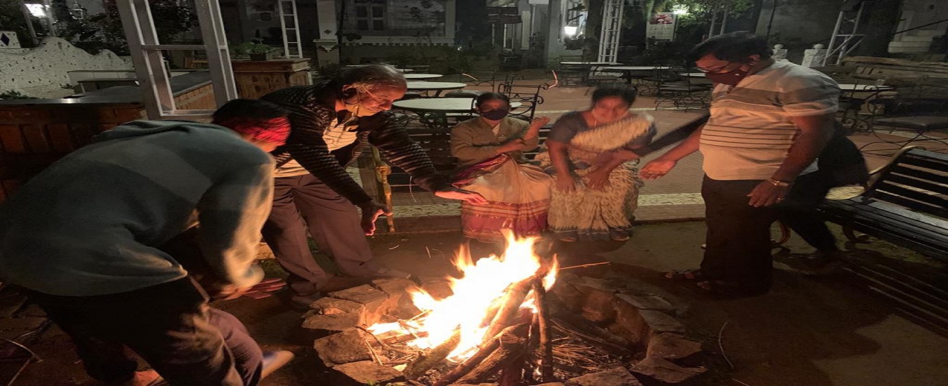 Bonfire on the Lawns